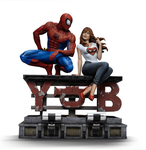 Marvel Comics Spider-man And Mj Diorama 1/6 - Marvel Comics Spider-man And Mj Diorama 1/6 - Collectibles