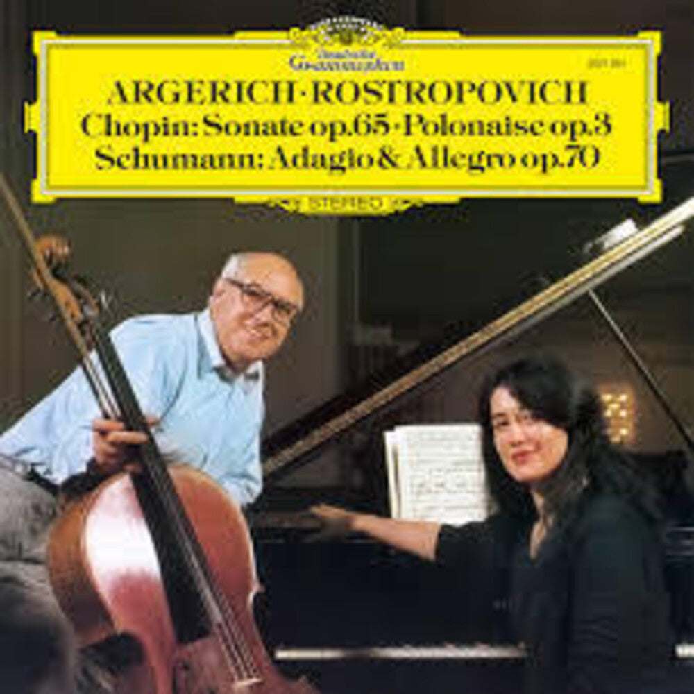 Argerich / Rostropovich - Chopin: Sonate Op. 65; Schumann: Adagio [180 Gram]