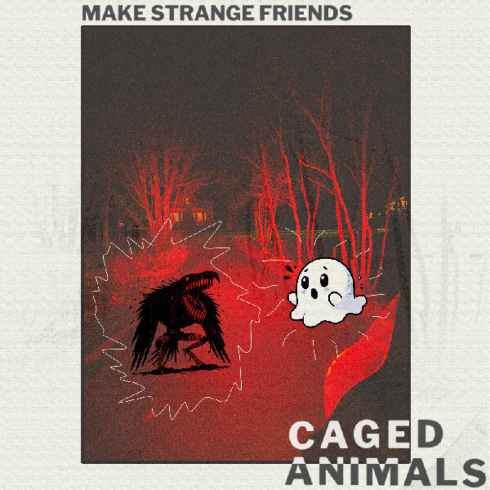Make Strange Friends [Clear Vinyl] (Red) [Download Included] Vinyl Record