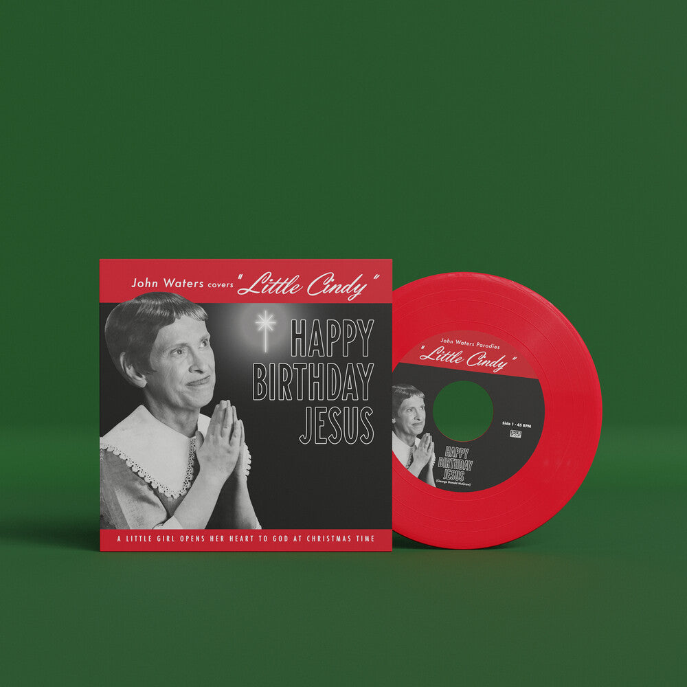 John Waters Covers Little Cindy - Red [Colored Vinyl] (Red) Vinyl Record