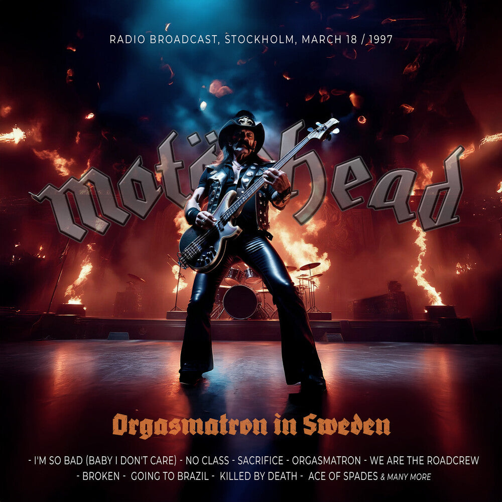 Orgasmatron In Sweden / Radio Broadcast 1997 Music CD