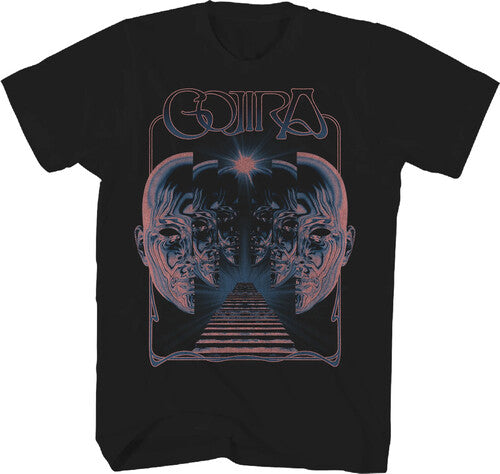 Gojira Faces Tshirt 2x Lage Black - Gojira Faces Tshirt 2x Lage Black - Apparel