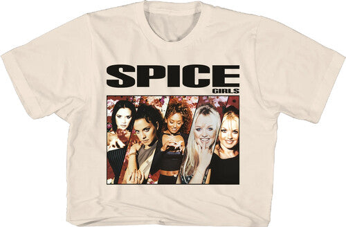 Spice Girls Group Photo Cropped Tshirt Sml Natural - Spice Girls Group Photo Cropped Tshirt Sml Natural - Apparel