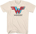 Weezer Weezer Logo Tshirt 3x Large Natural - Weezer Weezer Logo Tshirt 3x Large Natural - Apparel