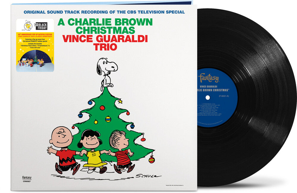 A Charlie Brown Christmas (60th Anniversary) [RSD Black Friday 2025] Vinyl Record