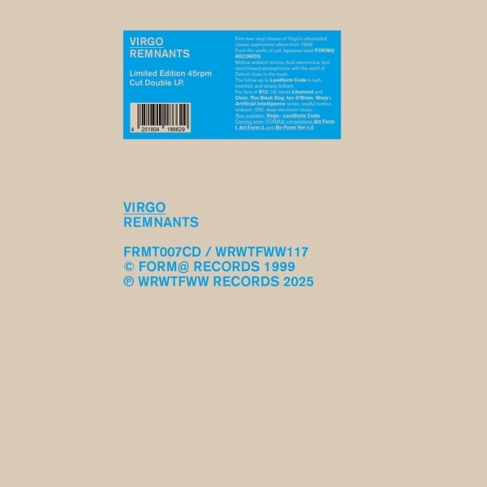 Virgo - Remnants [LP]