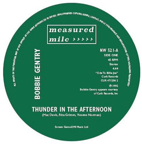 Gentry,bobby - Thunder In The Afternoon / Slow Cookin - Vinyl Record