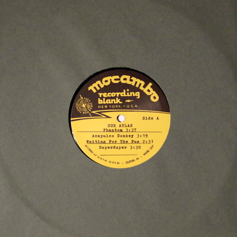 Sun Atlas (10in) (Ep) [12" Vinyl] Vinyl Record