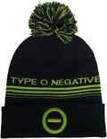 Type O Negative Jacquard Beanie Osfa Black/green - Type O Negative Jacquard Beanie Osfa Black/green - Apparel
