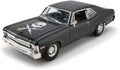 1:18 Death Proof 1971 Chevrolet Nova Matte Black - 1:18 Death Proof 1971 Chevrolet Nova Matte Black - Collectibles