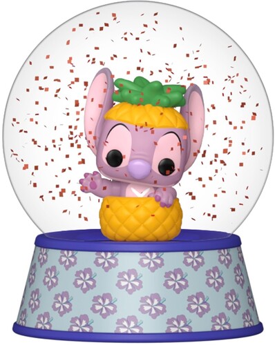 Pop Mini Glitter Globe Stitch - Pop Mini Glitter Globe Stitch Angel In Pineapple - Collectibles