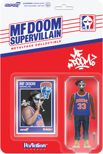 Mf Doom Reaction Figures Wave 03 - Mf Doom (nyc) - Mf Doom Reaction Figures Wave 03 - Mf Doom (nyc) - Collectibles