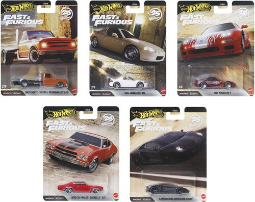 Hot Wheels Premium - Hw Premium 1 64 Fast & Furious 10 Piece P Asrt - Collectibles