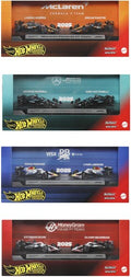 Hot Wheels Premium - Hw Premium 1 64 Formula 1 Race 2pk 4 Piece A Asrt - Collectibles