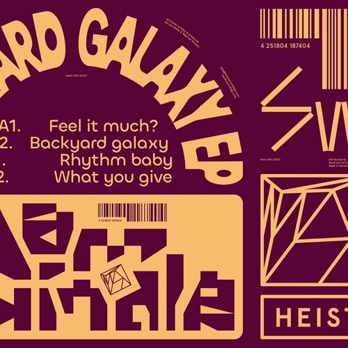 Dam Swindle - Backyard Galaxy Ep - Vinyl Record