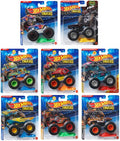 Hot Wheels Monster Trucks - Hot Wheels Monster Trucks 1 64 8 Piece A Asrt - Collectibles