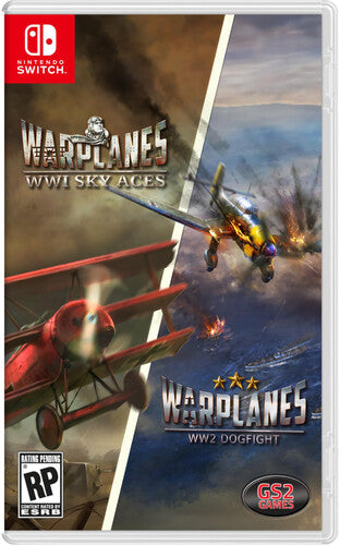Nintendo Switch Warplanes WW1 Sky Aces + WW2 Dogfight - Video Game