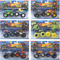 Hot Wheels Monster Trucks - Hw Monster Trucks 1 64 Demo Doubles 2pk B Asrt - Collectibles