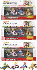 Hot Wheels Monster Trucks - Hot Wheels Mario Kart 4 Pack 3 Piece T Asrt - Collectibles