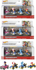 Hot Wheels Monster Trucks - Hot Wheels Mario Kart 4 Pack 3 Piece U Asrt - Collectibles