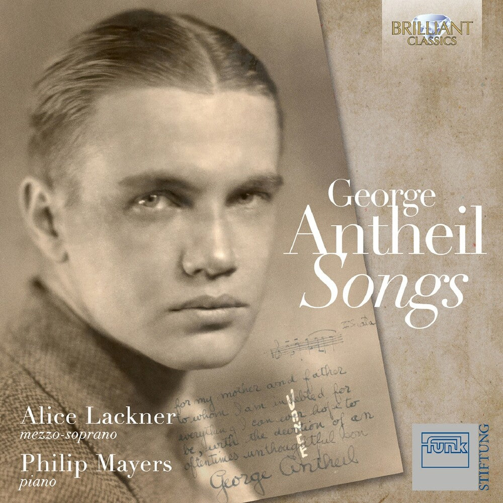 Alice Lackner - Antheil: Songs [CD]