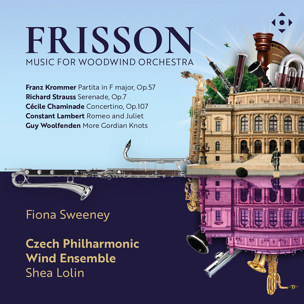 Czech Philharmonic Wind Ensemble - Frisson: Music For Woodwind Orchestra [CD]