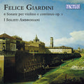 Giardini: 6 Sonatas For Vn & Continuo Op. 1 London Music CD