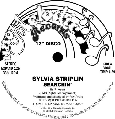 Striplin,sylvia - Searchin - Vinyl Record