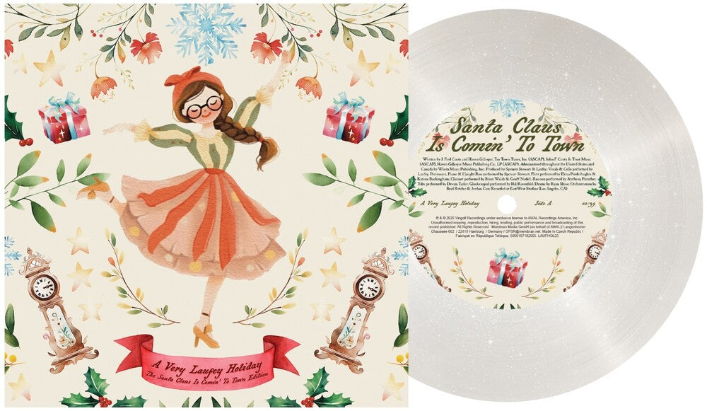 Laufey - A Very Laufey Holiday: The Santa Claus Is Comin' To Town Edition [Snow Globe Glitter 7inch]