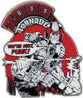 2000 Ad Judge Dredd Youre Next Punk Pin Badge - 2000 Ad Judge Dredd Youre Next Punk Pin Badge - Collectibles