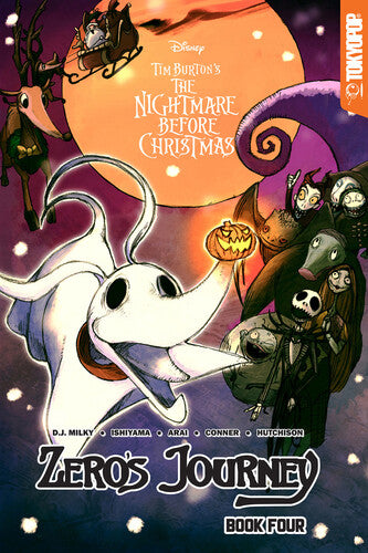Dj Milky - Disney Tim Burton Nightmare Christmas Zero Book 4 - Books