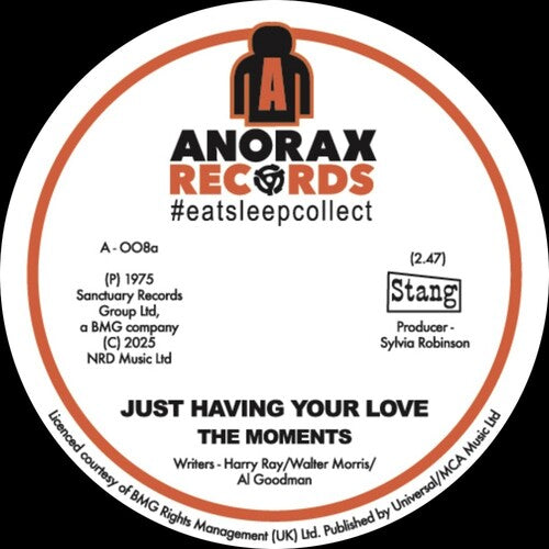 Moments - Just Having Your Love - Vinyl Record