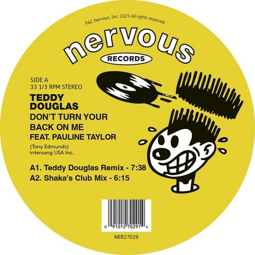 Douglas ,teddy - Don't Turn Your Back On Me - Vinyl Record