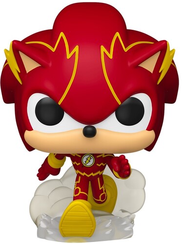 Pop Heroes Justice League Of America & Sonic - Pop Heroes Jla & Sonic Sonic Flash - Collectibles