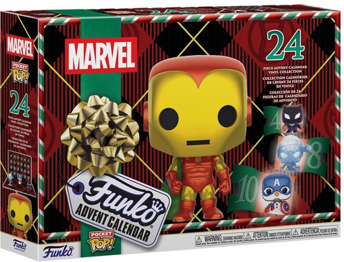 Pocket Pop Countdown Calendar Marvel - Pocket Pop Countdown Calendar Marvel S3 - Collectibles