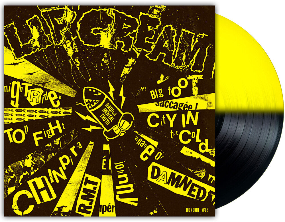 Lip Cream - Big Foot Cassette [Orchard Indie Exclusive Half Black and Half Yellow LP]