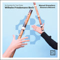 W. F. Bach: Six Sons For Two Flutes Music CD