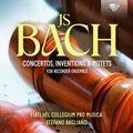 J.S. Bach: Cons Inventions & Motets For Recorder Music CD
