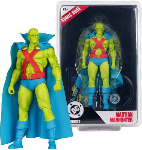 Dc Direct 7in Fig W/ Comic Wv12 Martian Manhunter - Dc Direct 7in Fig W/ Comic Wv12 Martian Manhunter - Collectibles