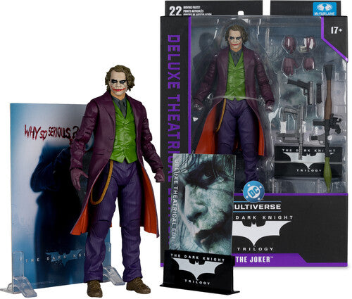 Dc Theatrical Deluxe 7in - Joker (the Dark Knight) - Dc Theatrical Deluxe 7in - Joker (the Dark Knight) - Collectibles