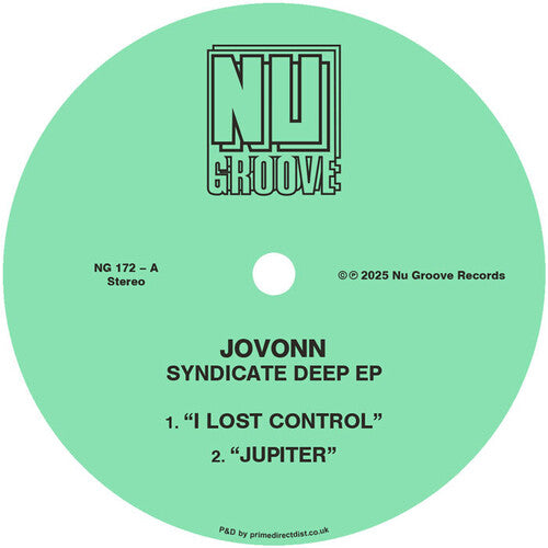 Jovonn - Syndicate Deep - Vinyl Record