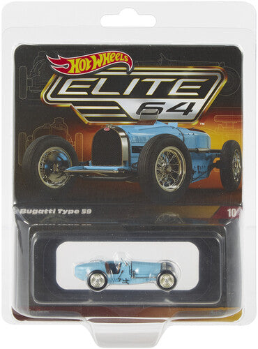 Hot Wheels Collector - Hw 1 64 Hot Wheels Elite 64 Bugatti Type 59 - Collectibles