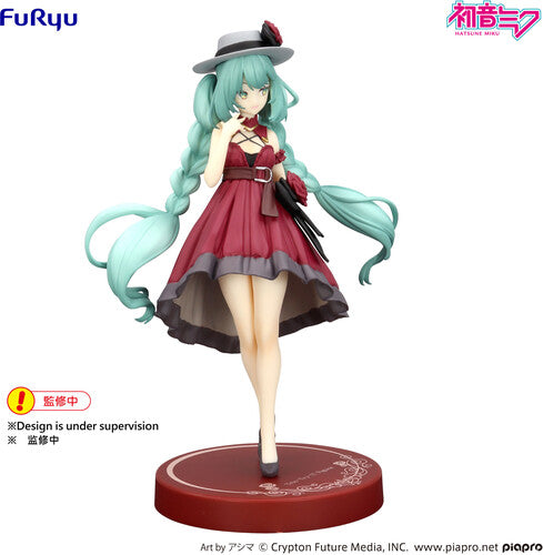 Furyu Hatsune Miku Outing Red Dress Trio-try-it St - Furyu Hatsune Miku Outing Red Dress Trio-try-it St - Collectibles