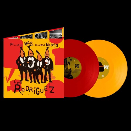 Los Rodriguez - Palabras Mas Palabras Menos - Yellow & Red Vinyl - Vinyl Record