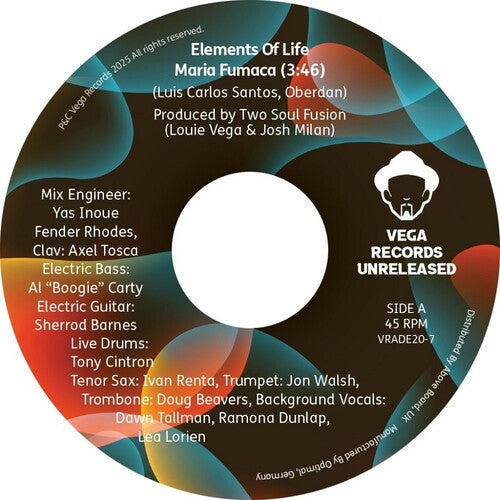 Elements Of Life - Maria Fumaca - Vinyl Record