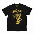 John Coltrane Newport Jazzt-shirt Black Small - John Coltrane Newport Jazzt-shirt Black Small - Apparel