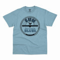 Sun Records Born Blues T-shirt Light Blue Medium - Sun Records Born Blues T-shirt Light Blue Medium - Apparel