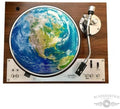 Planet Earth North America Turntable Slip Mat - Planet Earth North America Turntable Slip Mat [Vinyl Accessories]