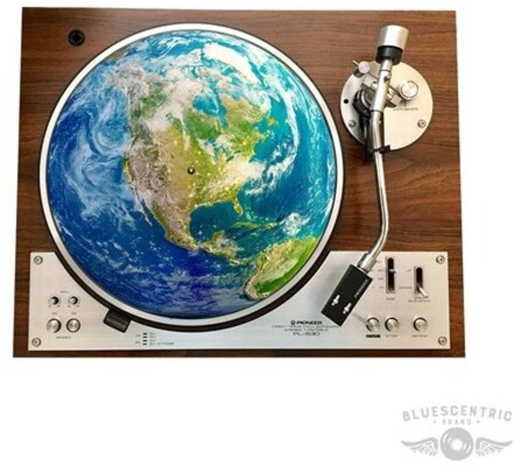 Planet Earth North America Turntable Slip Mat - Planet Earth North America Turntable Slip Mat [Vinyl Accessories]
