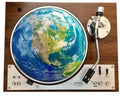 Planet Earth North America Turntable Slip Mat - Planet Earth North America Turntable Slip Mat - Vinyl Accessories